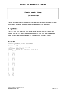 1. Input data