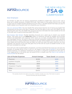 FSA $500 - Infinisource