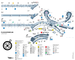 Flughafenplan - Flughafen Wien