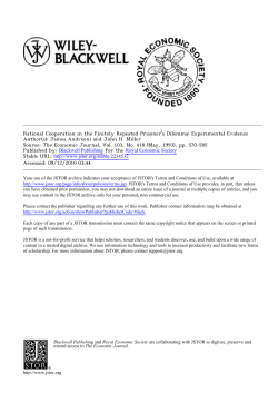 Rational Cooperation in the Finitely Repeated Prisoner`s Dilemma