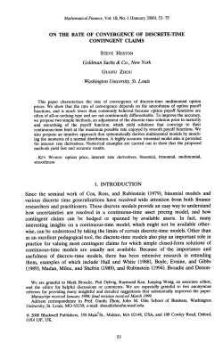On Rate of Convergence of Discrete