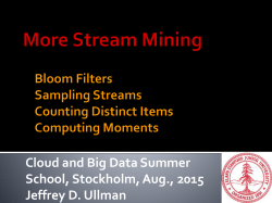 Slide - EIT ICT Labs Summer School on Cloud and Big Data