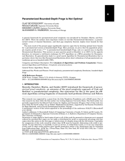 A Parameterized Bounded-Depth Frege is Not Optimal