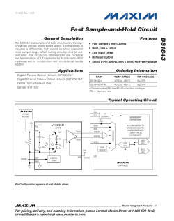 DS1843 DS - Maxim Integrated