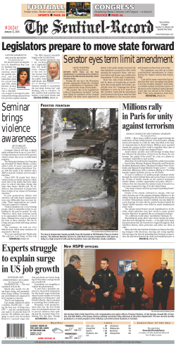 Legislators prepare to move state forward