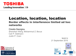 K-hop Localization in dense sensor networks