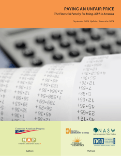 paying an unfair price - Movement Advancement Project