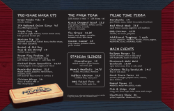 pre-game warm ups the farm team stadium sliders prime time pizza