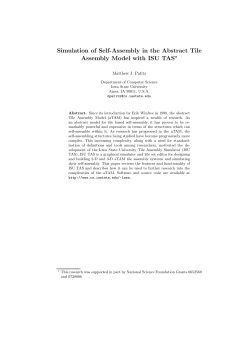 Simulation of Self-Assembly in the Abstract Tile Assembly Model