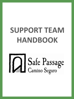 support team handbook