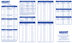 Salary Card London and Fringe 2016