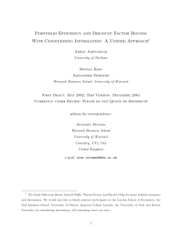 Portfolio Efficiency and Discount Factor Bounds With Conditioning