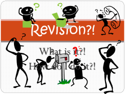 Revision Presentation