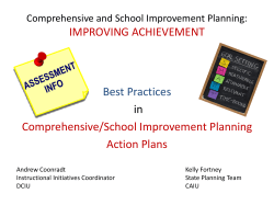 Action Planning Best Practices 2016
