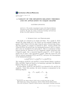 A VARIANT OF THE BIPARTITE RELATION THEOREM AND ITS