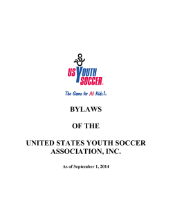 bylaws of the united states youth soccer association, inc.