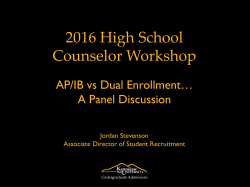 Session V - Kennesaw State University | Office of Undergraduate