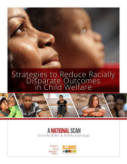 Strategies to Reduce Racially Disparate Outcomes in Child Welfare