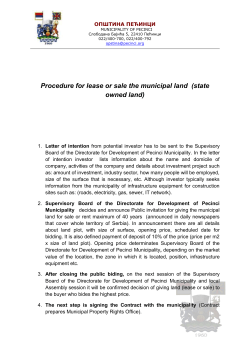 OP&Scaron;TINA PEĆINCI