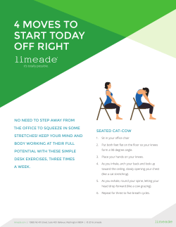 4 moves to start today off right