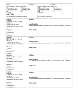 2016-2017 Lesson Plan Template (Dates)