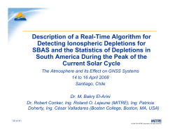 Description of a Real-Time Algorithm for Detecting