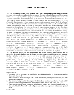 chapter thirteen - Makarios Bible Church