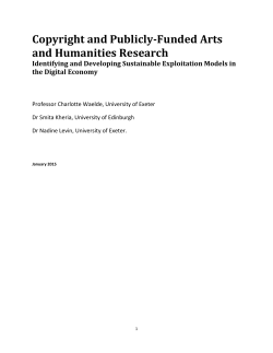 Report January final - Open Research Exeter