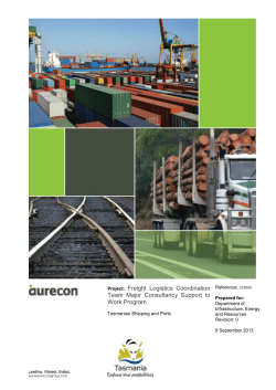 Port of Melbourne - Department of State Growth