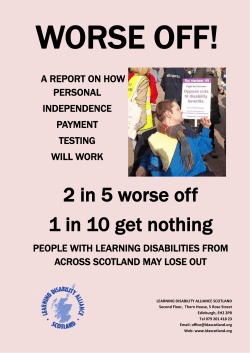 2 in 5 worse off 1 in 10 get nothing