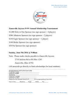 tee sign sponsor + 4 players