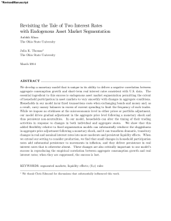 Revisiting the Tale of Two Interest Rates with