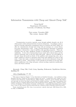 Information Transmission with Cheap and Almost