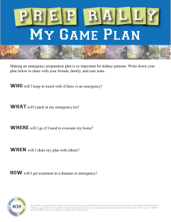 Prep Rally Game Plan