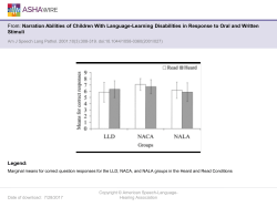 Slide () - American Journal of Speech