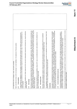 CCO Strategy Review Sub-committee agenda pages 91-100