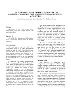 OPTIMIZATION OF AIR TRAFFIC CONTROL SECTOR