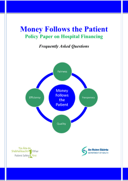 Money Follows the Patient
