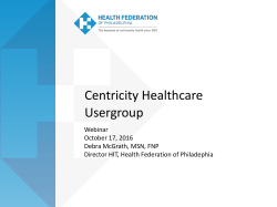 HF_PPTemplate-FINAL - Health Federation of Philadelphia