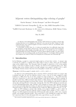 Adjacent vertex-distinguishing edge coloring of graphs