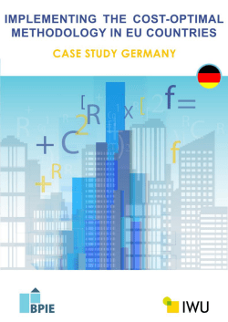 the German case study - Buildings Performance Institute