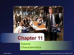Management teams - McGraw