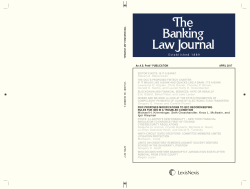 An A.S. Pratt&reg; PUBLICATION APRIL 2017 EDITOR`S NOTE: IS IT A