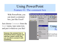 PowerPoint feature #1