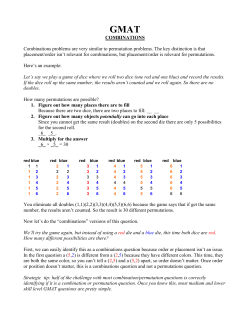 combinations - Onlinehome.us