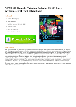 PdF 3D iOS Games by Tutorials: Beginning 3D iOS