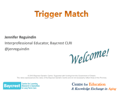 Appendix E: Sample Presentation/Handout to Introduce the Game