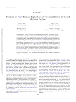 Comment on Pearl: Practical Implications of