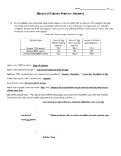Nature of Science Practice