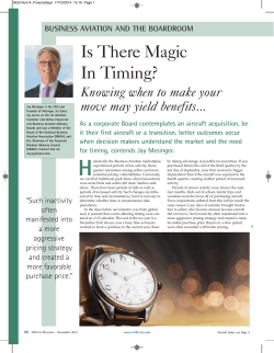 Knowing when to make your move may yield